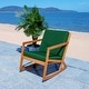 preview thumbnail 76 of 89, SAFAVIEH Outdoor Patio Furniture Vernon Rocking Chair w/ Cushion - 25.6" W x 37.7" D x 30.7" H