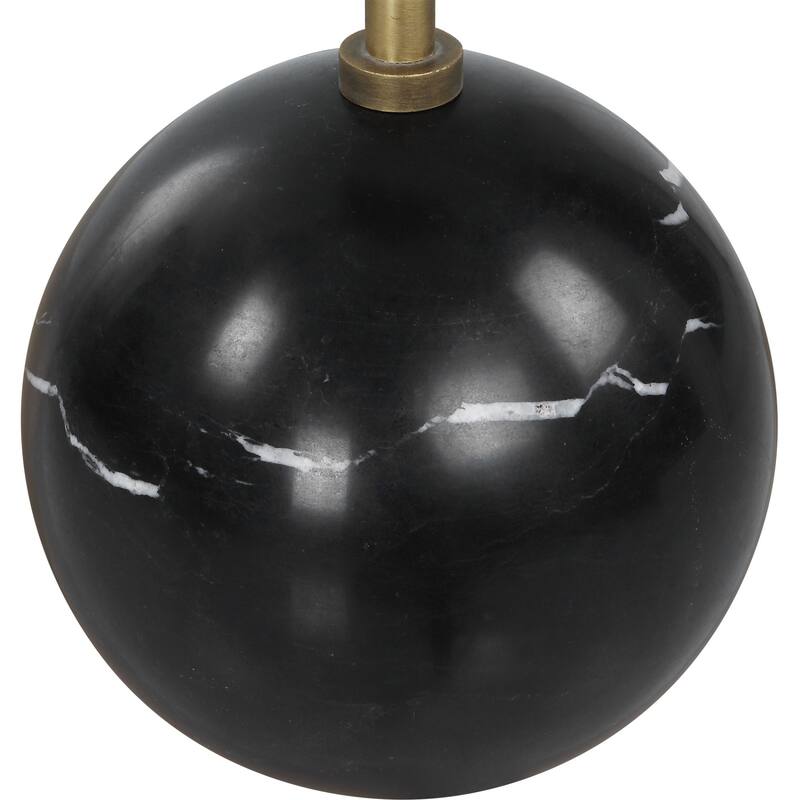 Honed Marble Footed End Table - 22"