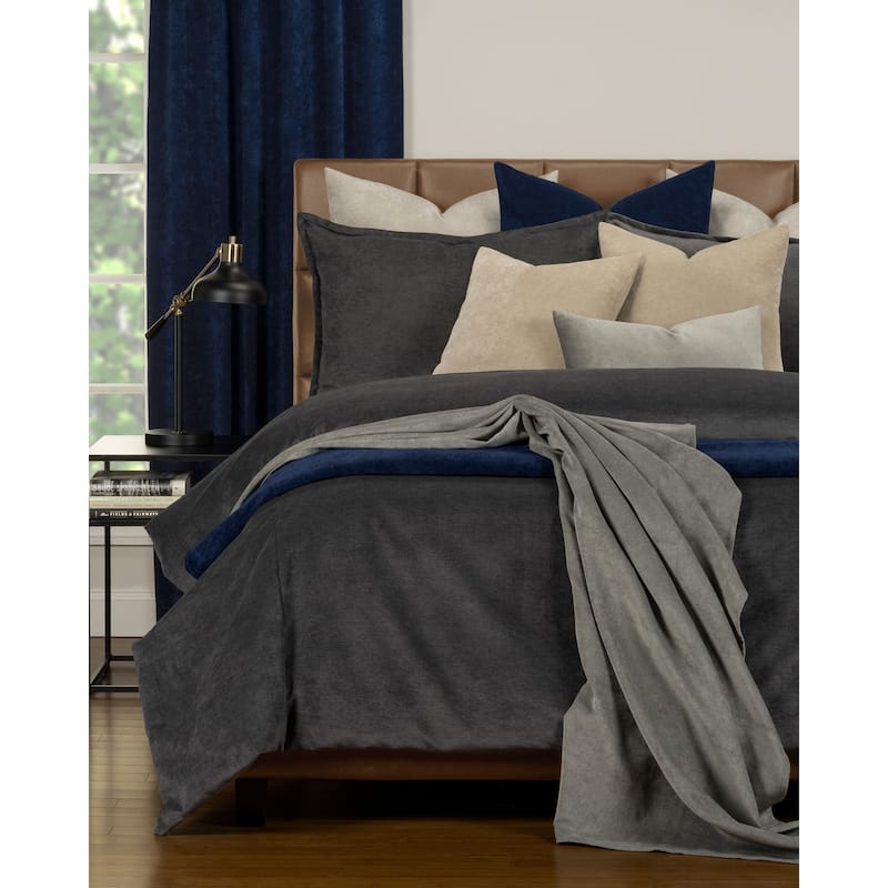 Padma Velvet 50x84 Back-Tab Curtain Panel (Single Panel)