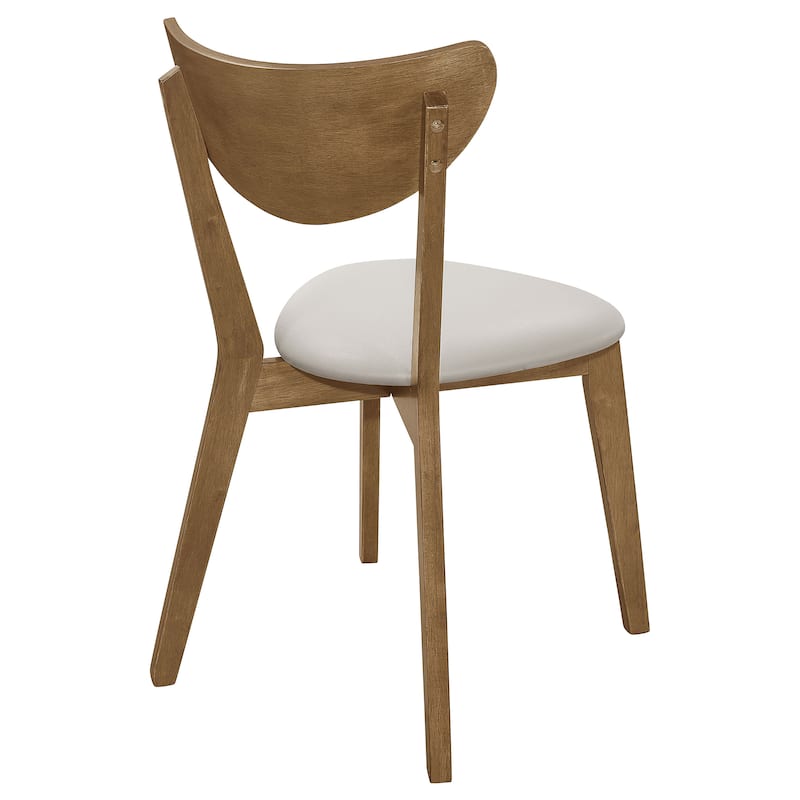 Curved Wood Dining Side Chair (Set of 2)