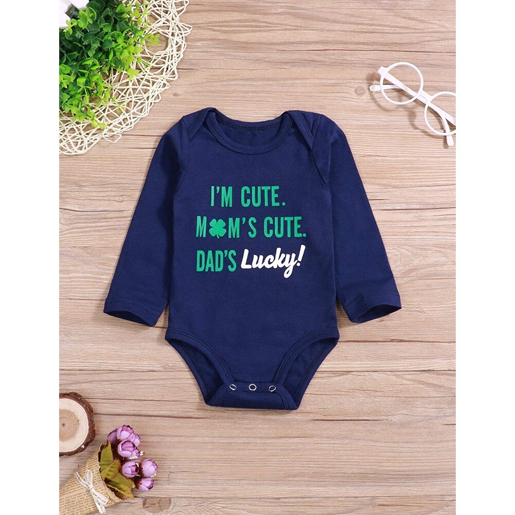 Shop Happy Mother S Day Newborn Baby Boy Clothes Lucky Blue Size