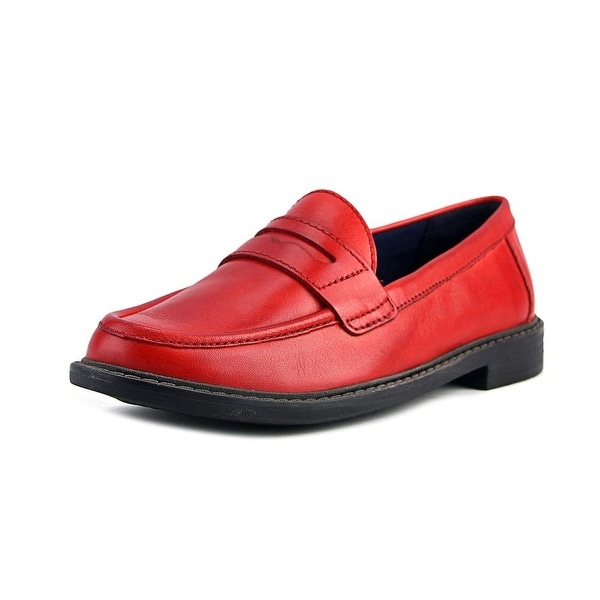 Cole Haan Pinch Campus Penny Women Round Toe Leather Red Loafer