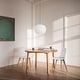 preview thumbnail 12 of 71, Set of 4 Plastic Dining Side Chair Wood For Event Kitchen Office Event Garden Patio Cafe Indoor Outdoor
