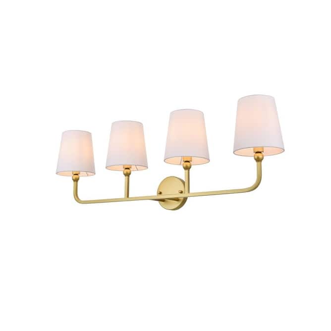 Elegant Lighting LD7322W36 Senna 4 Light 36" Wide Vanity Light