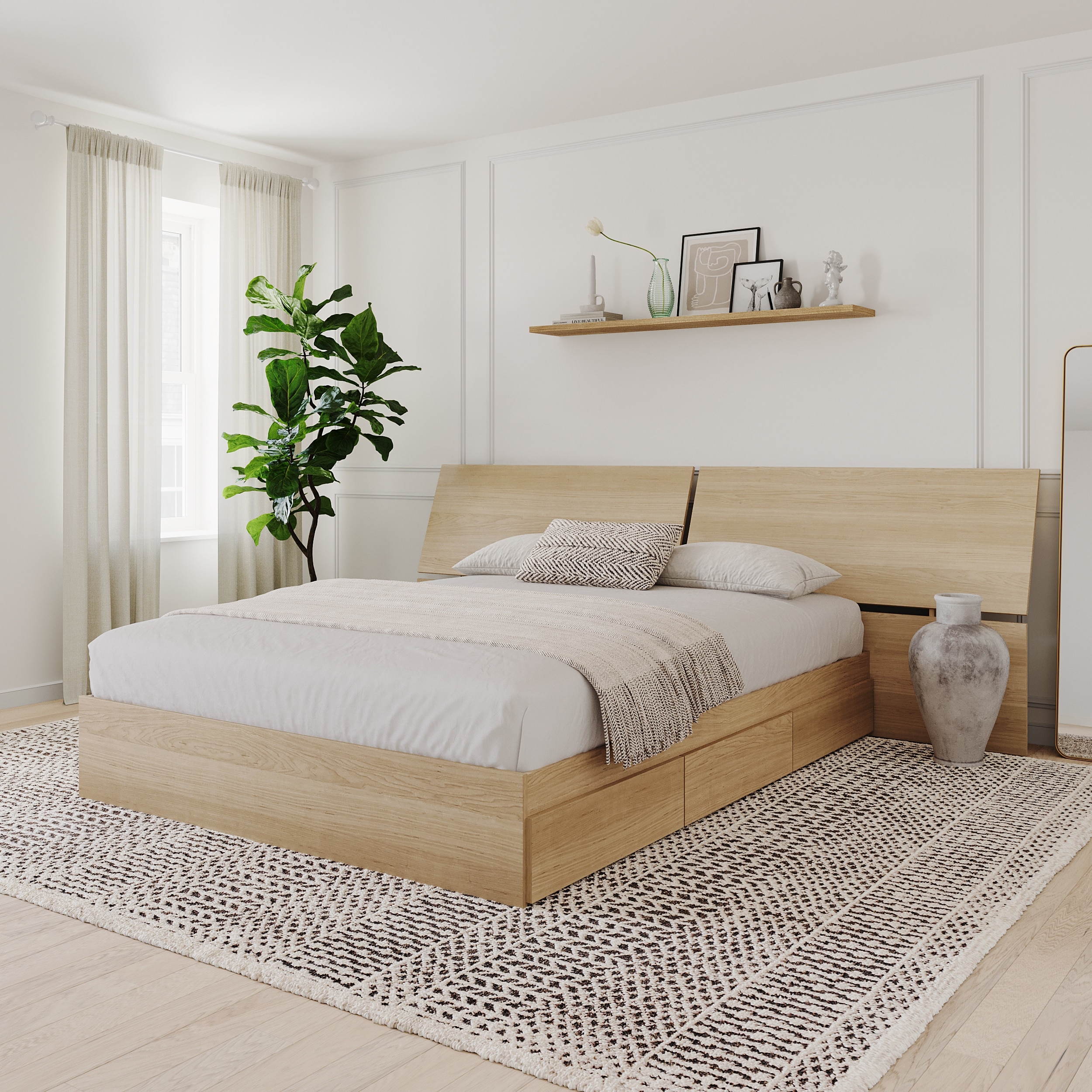 Nexera nordik platform bed sales