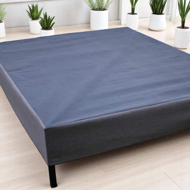 Queen/Full/Twin Metal Platform Bed Frame with Built-In Box Spring, Heavy-Duty Foundation, 1000 lb Capacity