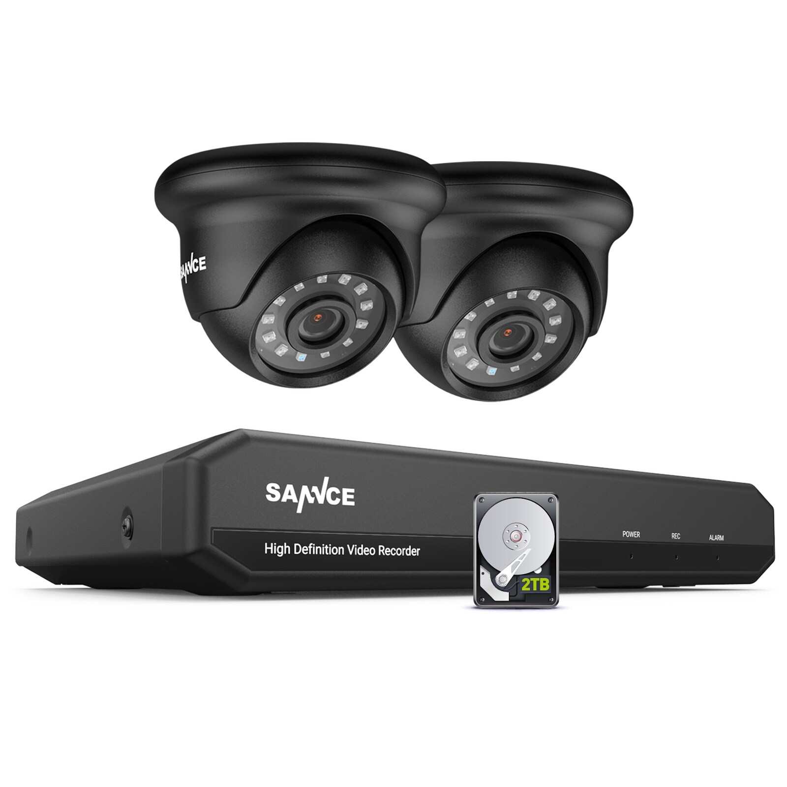 Sannce 4ch deals 1080n