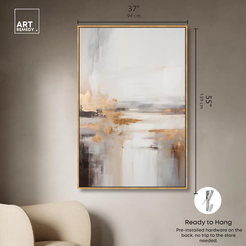 Glistening Stillness II Canvas by Art Remedy