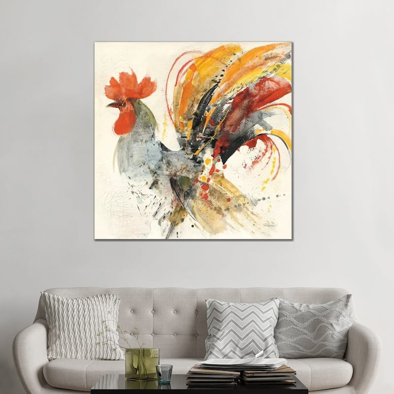 iCanvas "Festive Rooster II" by Albena Hristova Canvas Print