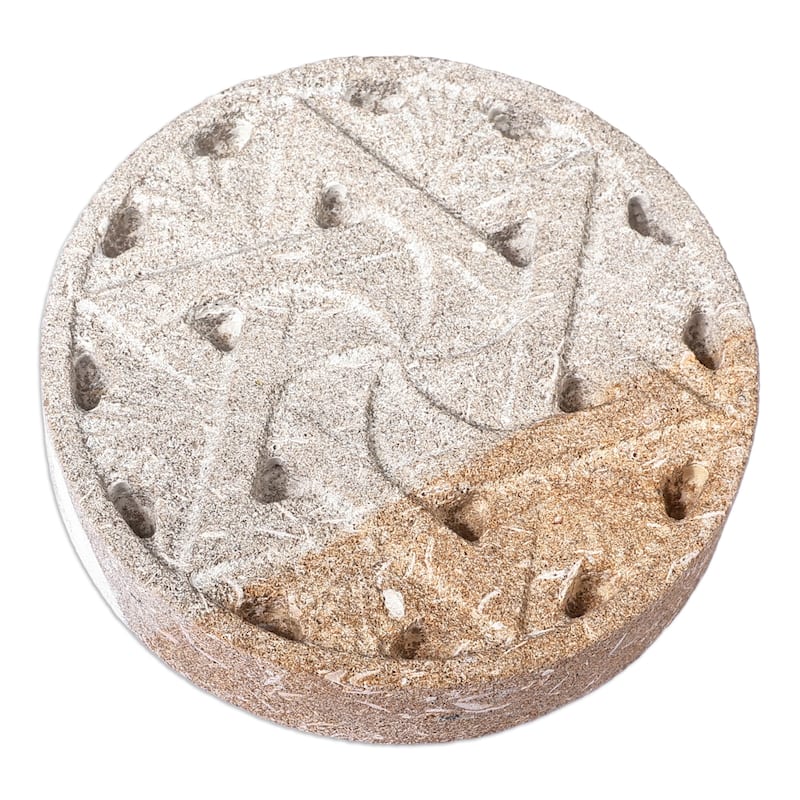 Novica Handmade Harmonious Bonds Felsite Stone Magnet