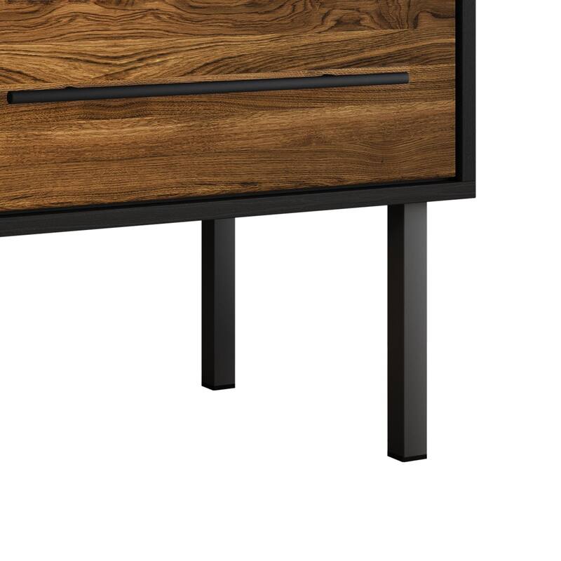 CraftPorch Transitional 1-Drawer Wooden Nightstand