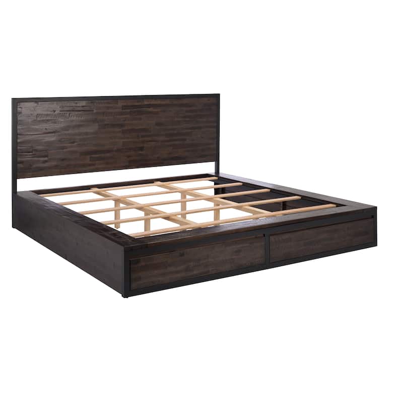 SAFAVIEH Couture Emmarose Storage Platform Bed
