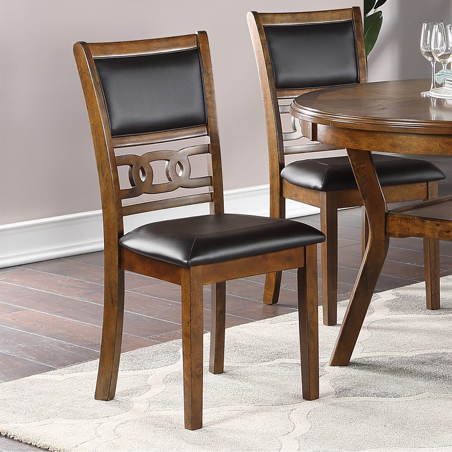 Set of 2 Upholstered Dining Chair