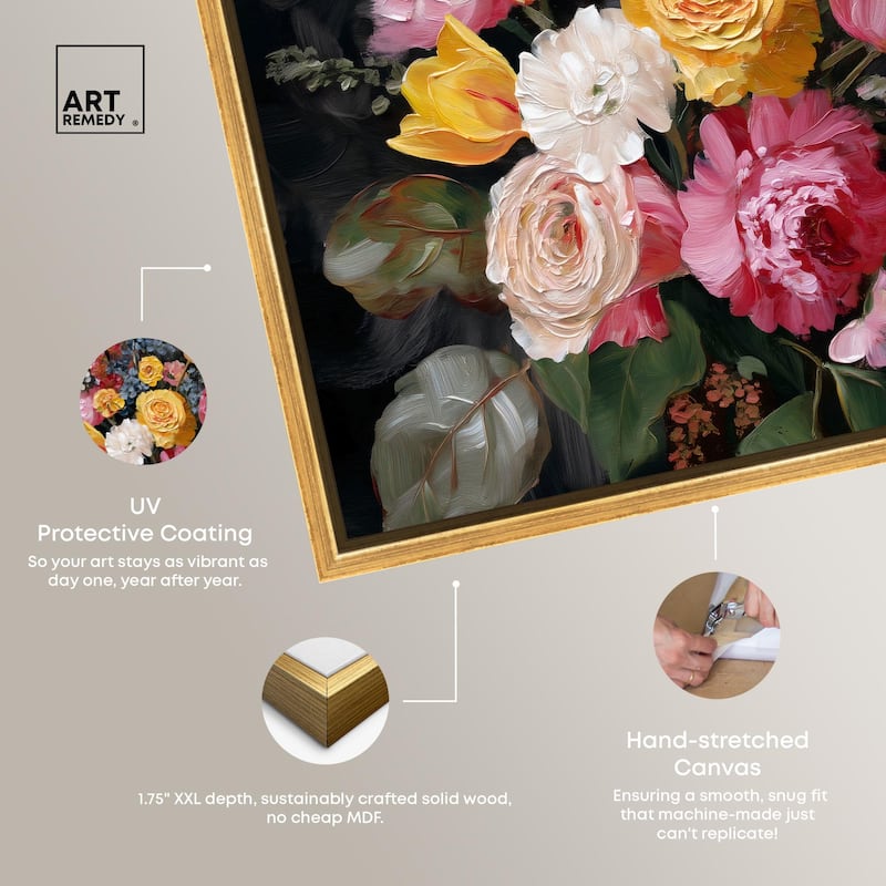 Garden Richness I Canvas by Art Remedy