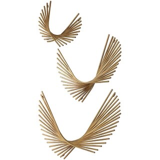 Uttermost 04375 Choreograph 17" Tall Iron Abstract Sculpture - Set of