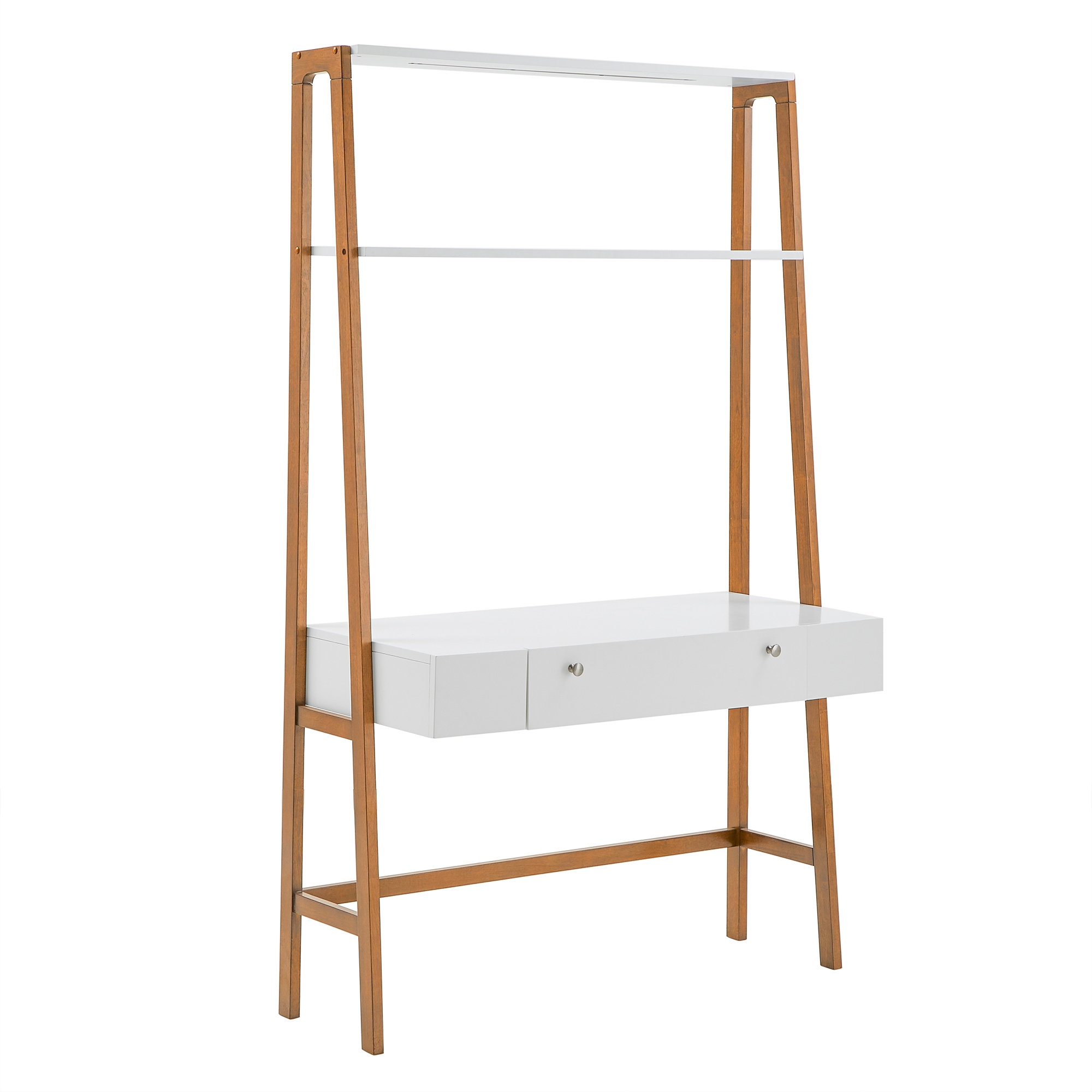 Wall leaning ladder desk cheap