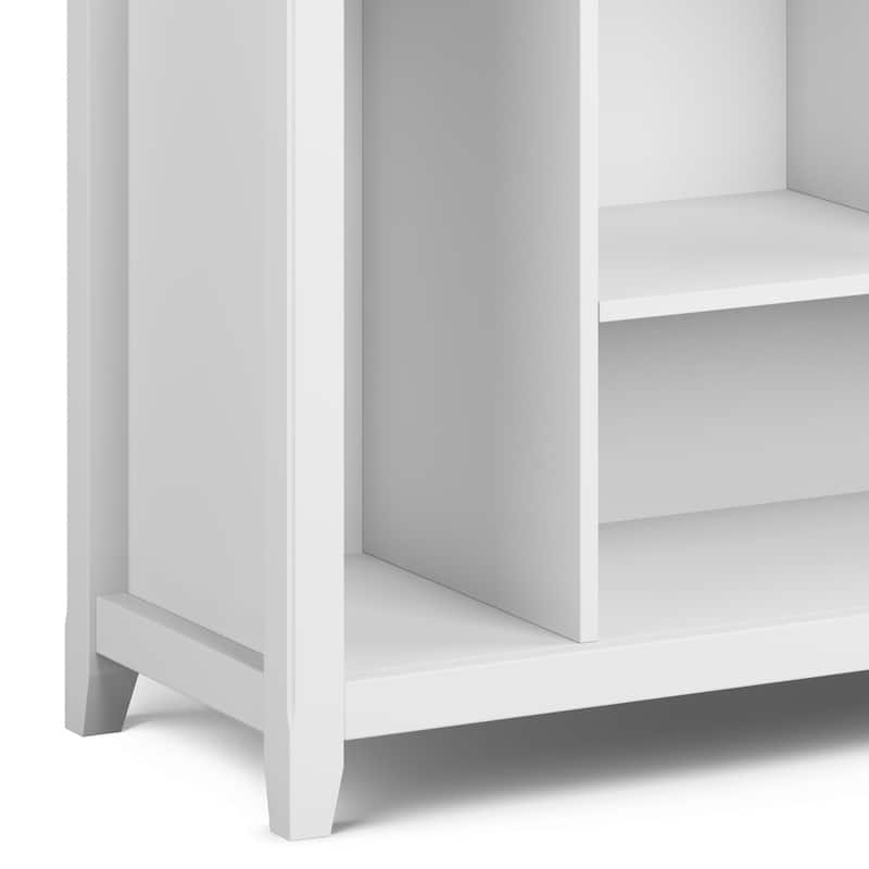 WYNDENHALL Halifax SOLID WOOD 44 inch x 44 inch Transitional Multi Cube Bookcase and Storage Unit - 44"w x 15.75"d x 44"h