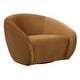 preview thumbnail 2 of 6, Uttermost DeSoto Hazlenut Swivel Chair