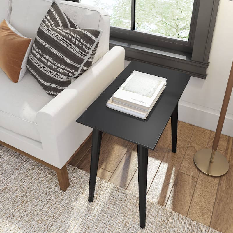 Plank and Beam Mid-Century Rectangular Side Table - 24"