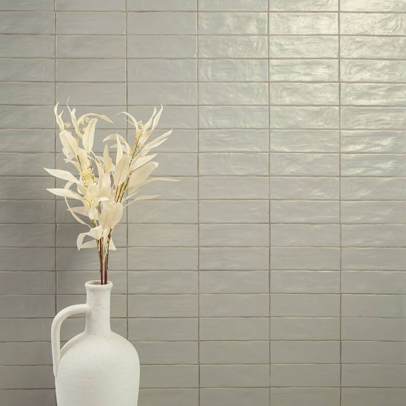 Ackland AKNPTRAV2.5X8S-CA Rava - 3" x 8" Solid Subway Wall Tile -