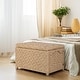 preview thumbnail 39 of 70, happimess Jacob 30" Wicker Storage Trunk