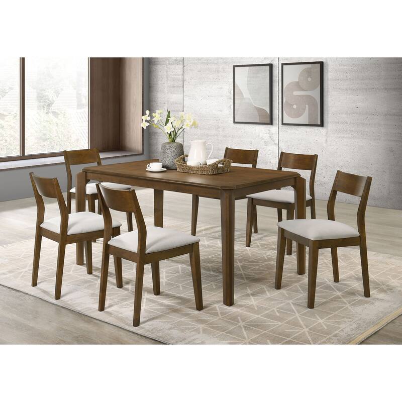 Warren Dark Brown Rectangular Dining Table