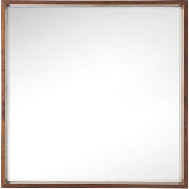 James Martin Vanities Milan 35-3/8" x 35-3/8" Framed Bathroom Mirror