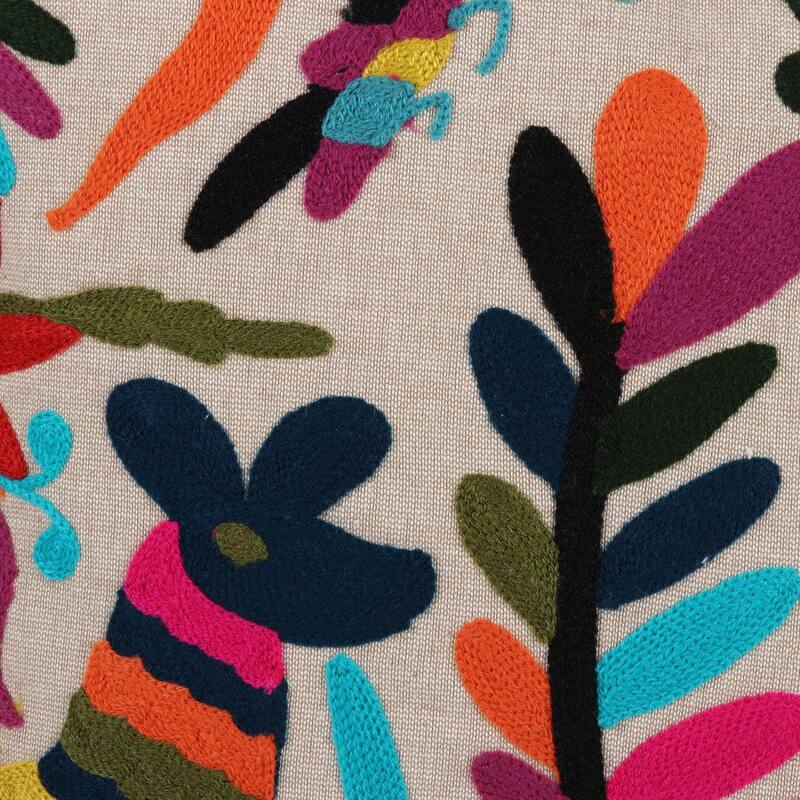 Novica Handmade Enchanted Forest Cotton Cushion Covers (Pair)