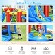 preview thumbnail 5 of 9, Costway Inflatable Bouncer Water Climb Slide Bounce House Splash Pool - See Details
