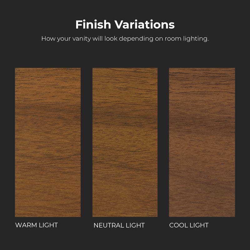 Xander Bathroom Vanity with White Engineered Stone Top