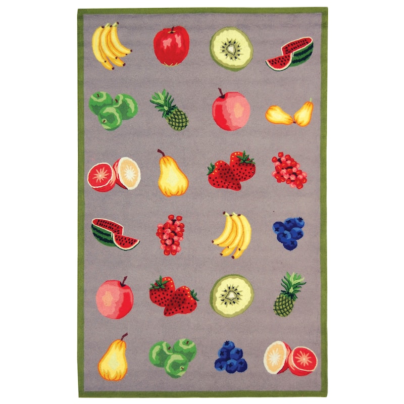 SAFAVIEH Handmade Chelsea Sefkije French Country Fruit Wool Rug