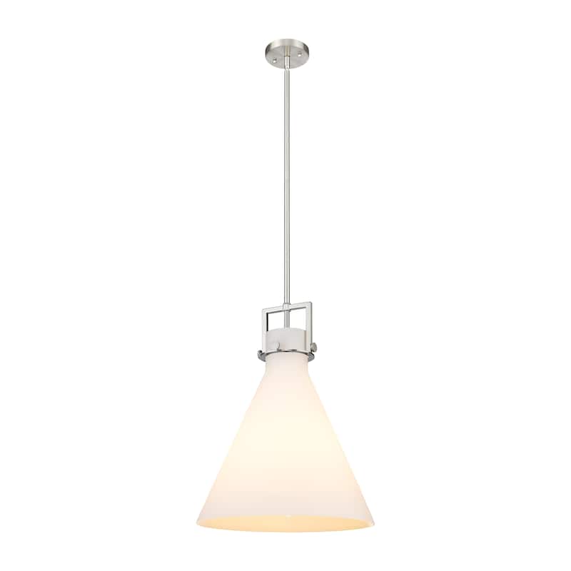 Innovations Lighting Newton Cone - 1 Light 16" Stem Hung Pendant