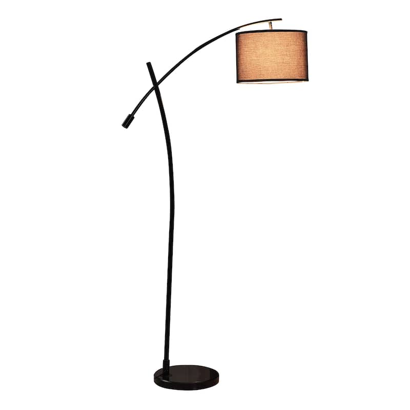 65 In. Oscar Pendilum Style Metal Floor Lamp
