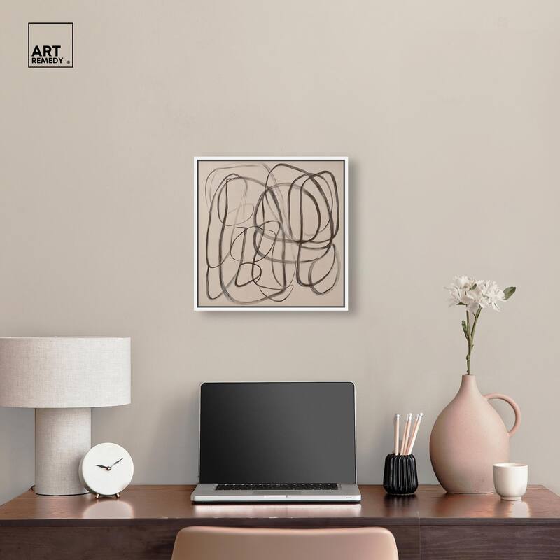 Unbroken Line II Canvas by Art Remedy