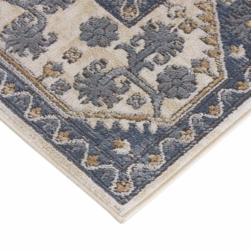 Tiled Border Area Rug,8' x 10' - 8' x 10'