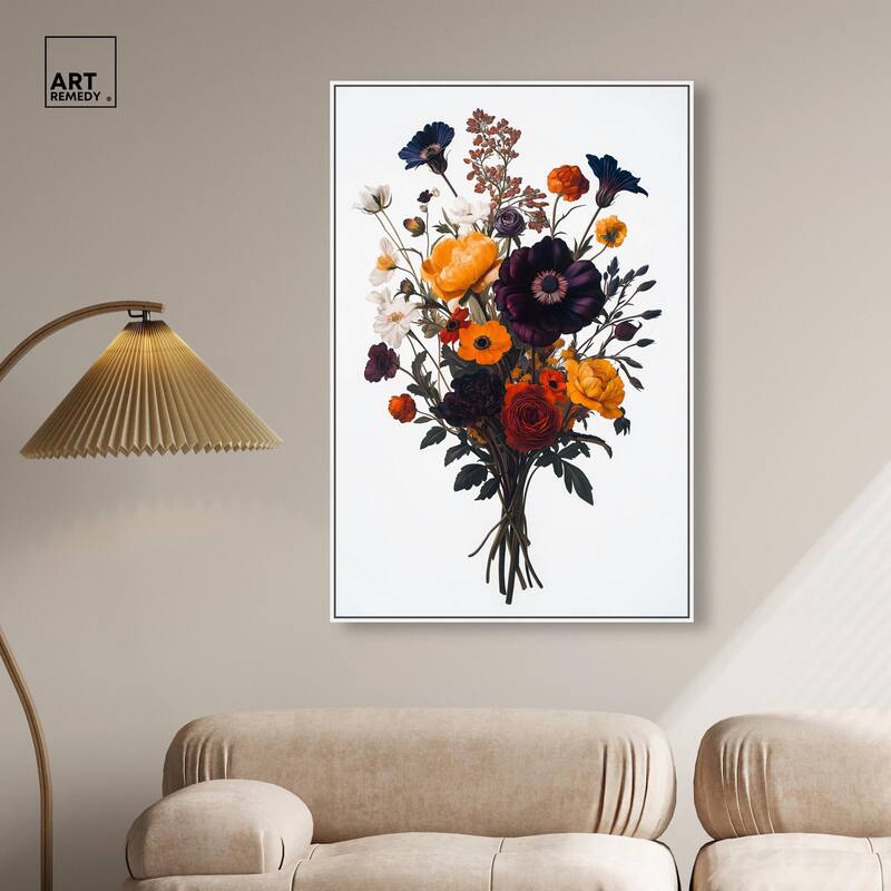 Regal Rose Riot II Canvas by Art Remedy