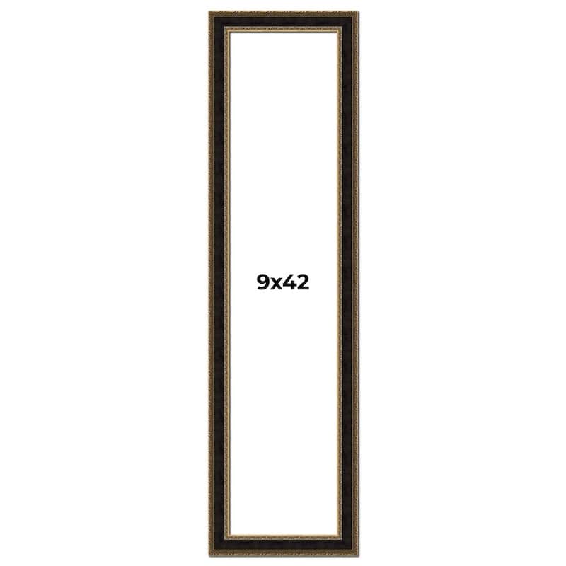9x42 Frame Gold Antique Vintage Sold Wood Picture Frame | 1.75 Inch