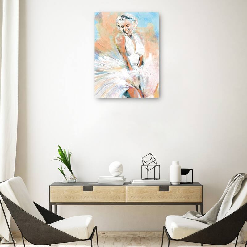 Marilyn Moment By Studio Arts Canvas Art Print