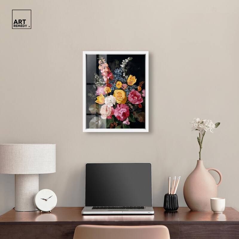 Garden Richness I Shadowbox by Art Remedy
