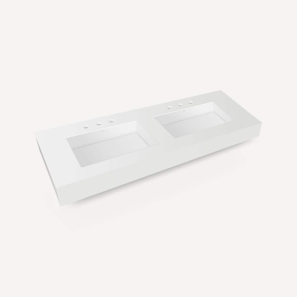 Robern TA60MDO-8CS9 60" Quartz Vanity Top - Pairs with Craft Series