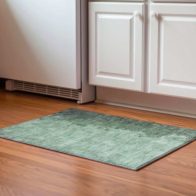 Premium Washable Super Soft Mayfield Rug - Seafoam - 1'8" x 2'6"