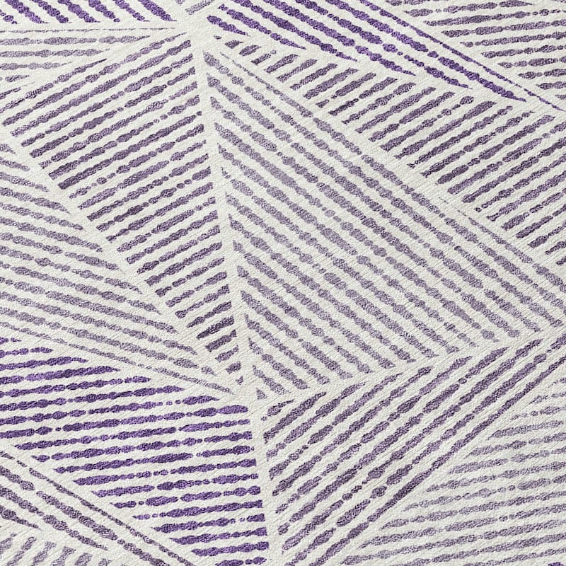 Machine Washable Indoor/ Outdoor Chantille Mosaic Geometric Rug