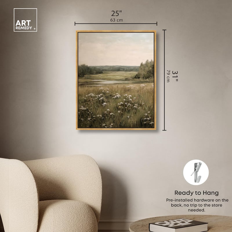 Marshland Whispers Canvas by Art Remedy