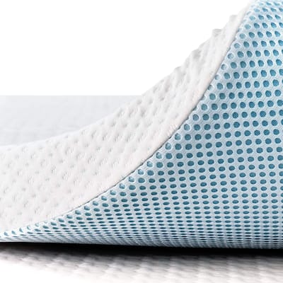 Subrtex Gel-infused Memory Foam Mattress Topper
