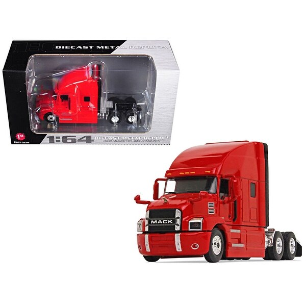 Shop Mack Anthem Sleeper Cab Crossroads Red 1 64 Diecast