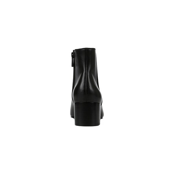 donald pliner black booties