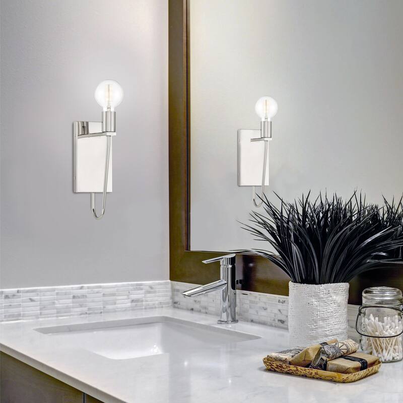 Designers Fountain Ravella Single Light 12" Tall Bathroom Sconce
