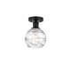 Option Matte Black / Clear Deco Swirl