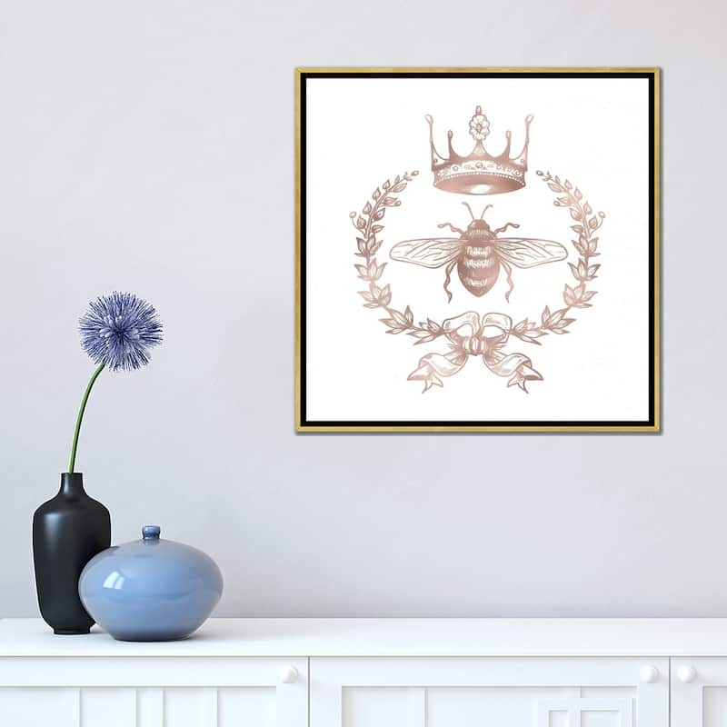 iCanvas "Queen Bee" by Nature Magick Framed Canvas Print