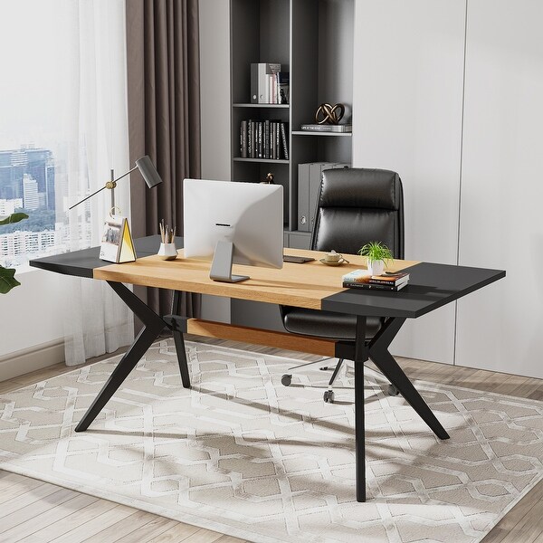Work desk black sale